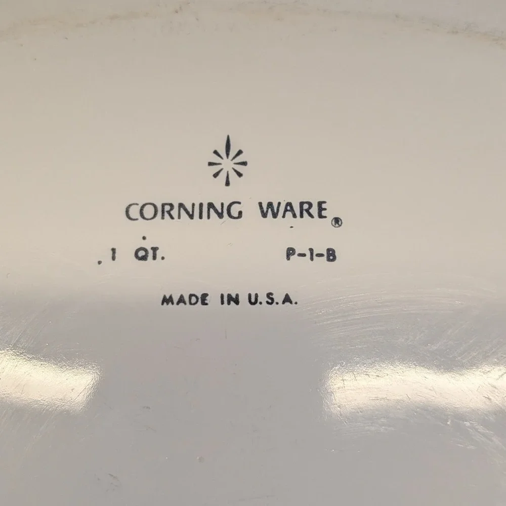 Vintage Corning Ware Blue Cornflower Casserole Set 2‎ Square Dishes